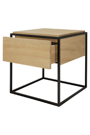  Oak Minimalistic Nightstand | Oroa.com