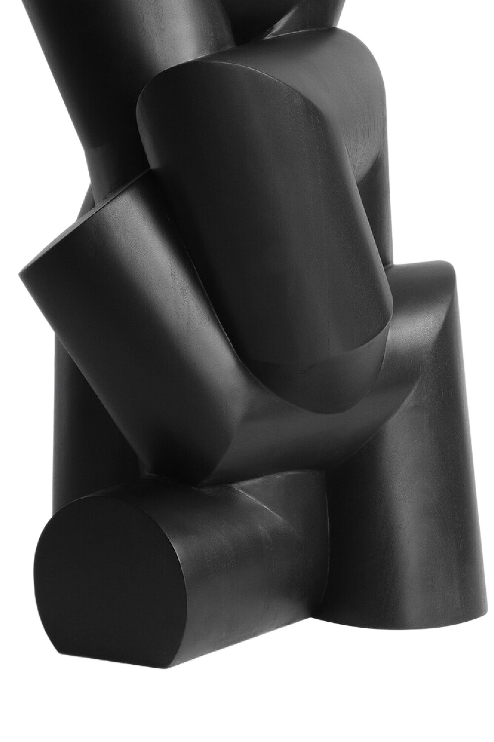   Black Mahogany Modern Sculpture | Oroa.com