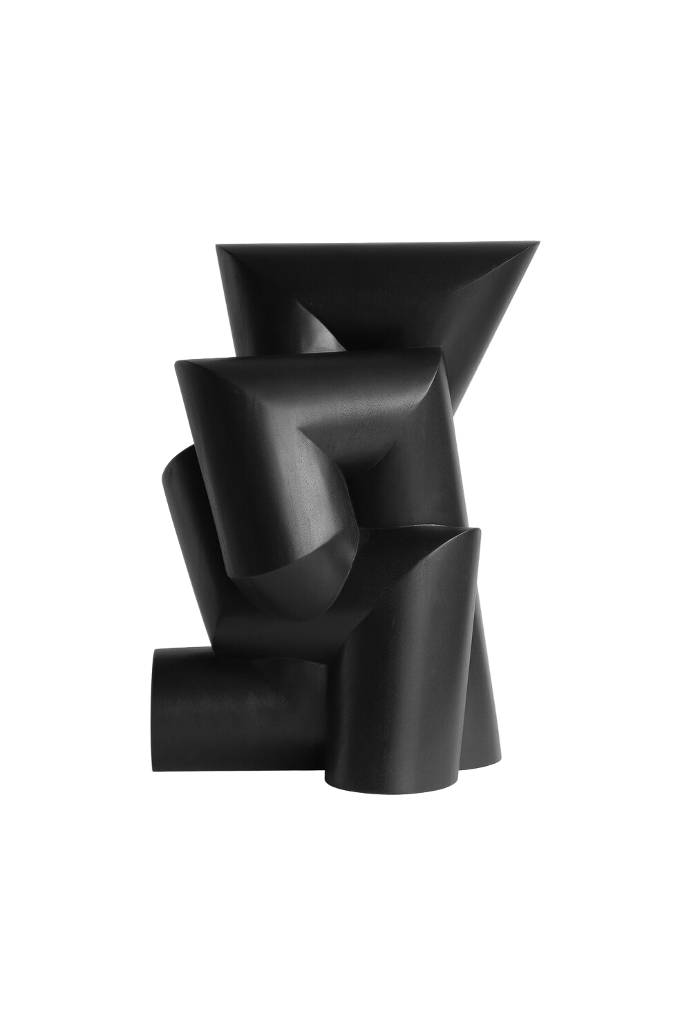   Black Mahogany Modern Sculpture | Oroa.com