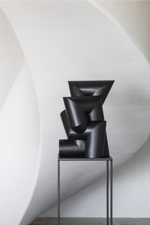   Black Mahogany Modern Sculpture | Oroa.com