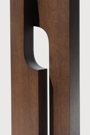   Mahogany Geometric Sculpture | Oroa.com