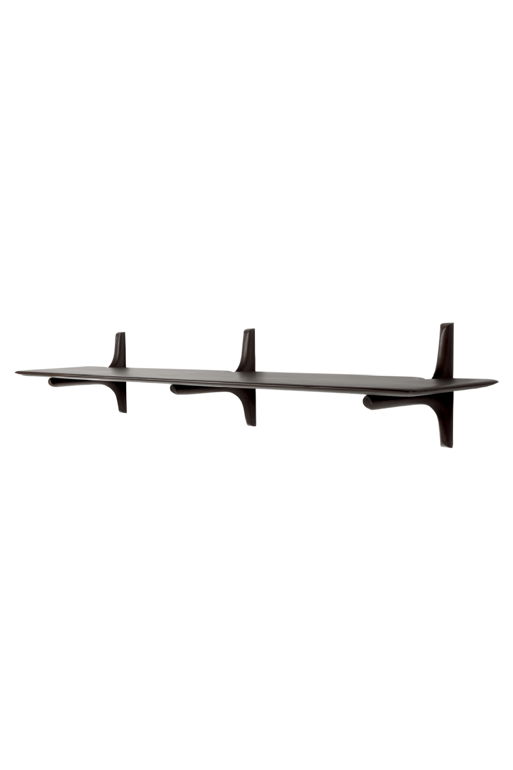   Brown Mahogany Wall Shelf | Oroa.com