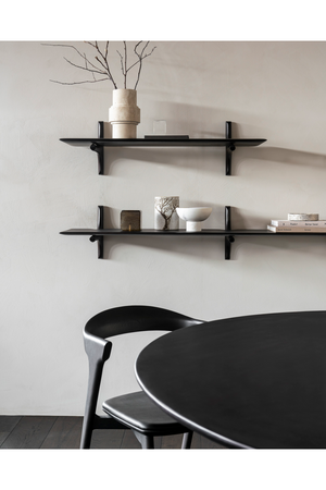   Brown Mahogany Wall Shelf | Oroa.com