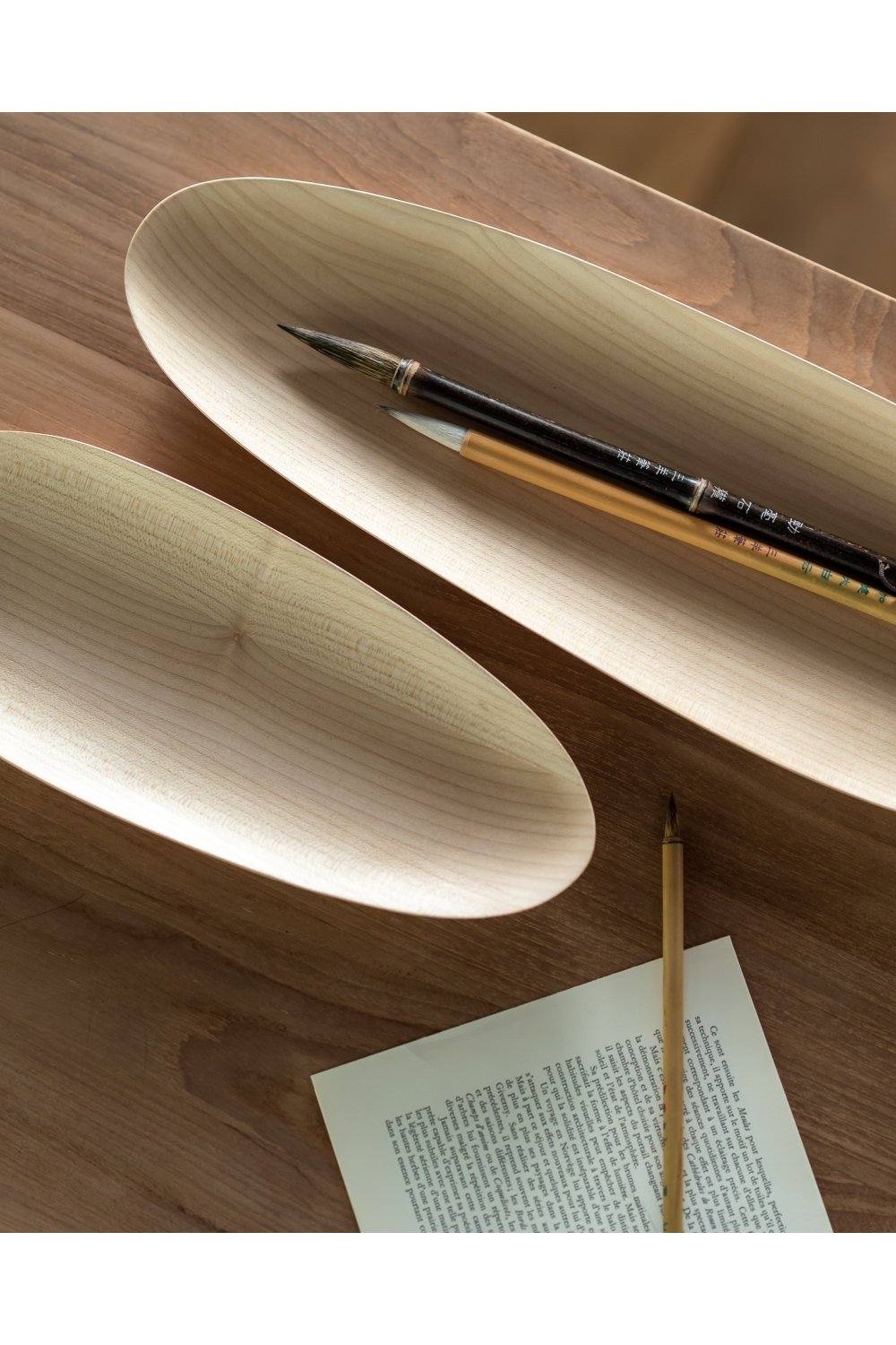   Hand-carved Oval Boards Set (2) | Oroa.com