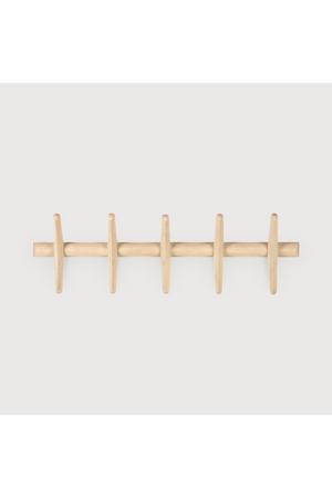   Mahogany Wall Coat Rack | Oroa.com