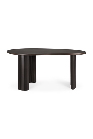   Dark Brown Mahogany Desk | Oroa.com