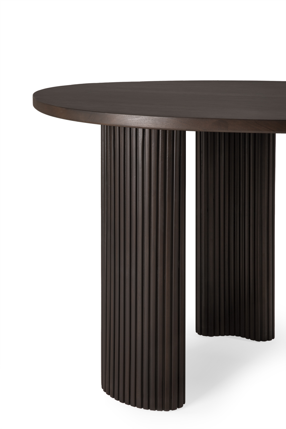   Dark Brown Mahogany Desk | Oroa.com