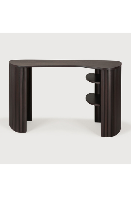   Dark Brown Mahogany Desk | Oroa.com