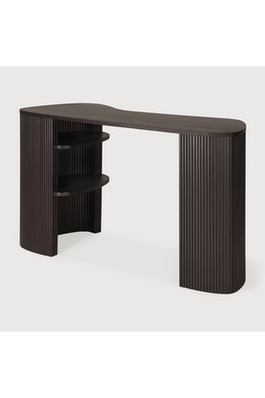   Dark Brown Mahogany Desk | Oroa.com