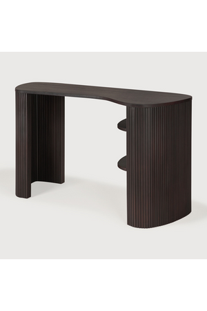   Dark Brown Mahogany Desk | Oroa.com