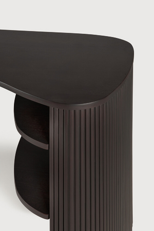   Dark Brown Mahogany Desk | Oroa.com