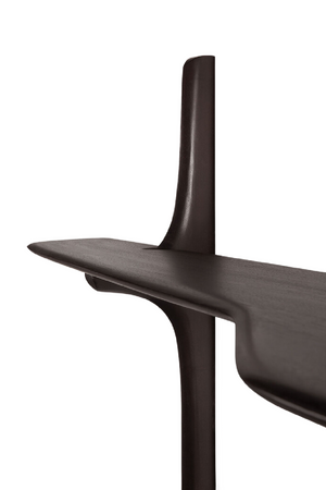   Curved Wood Wall-mounted Desk | Oroa.com