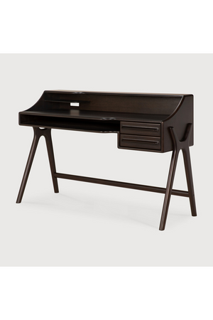   Varnished Mahogany Desk | Oroa.com