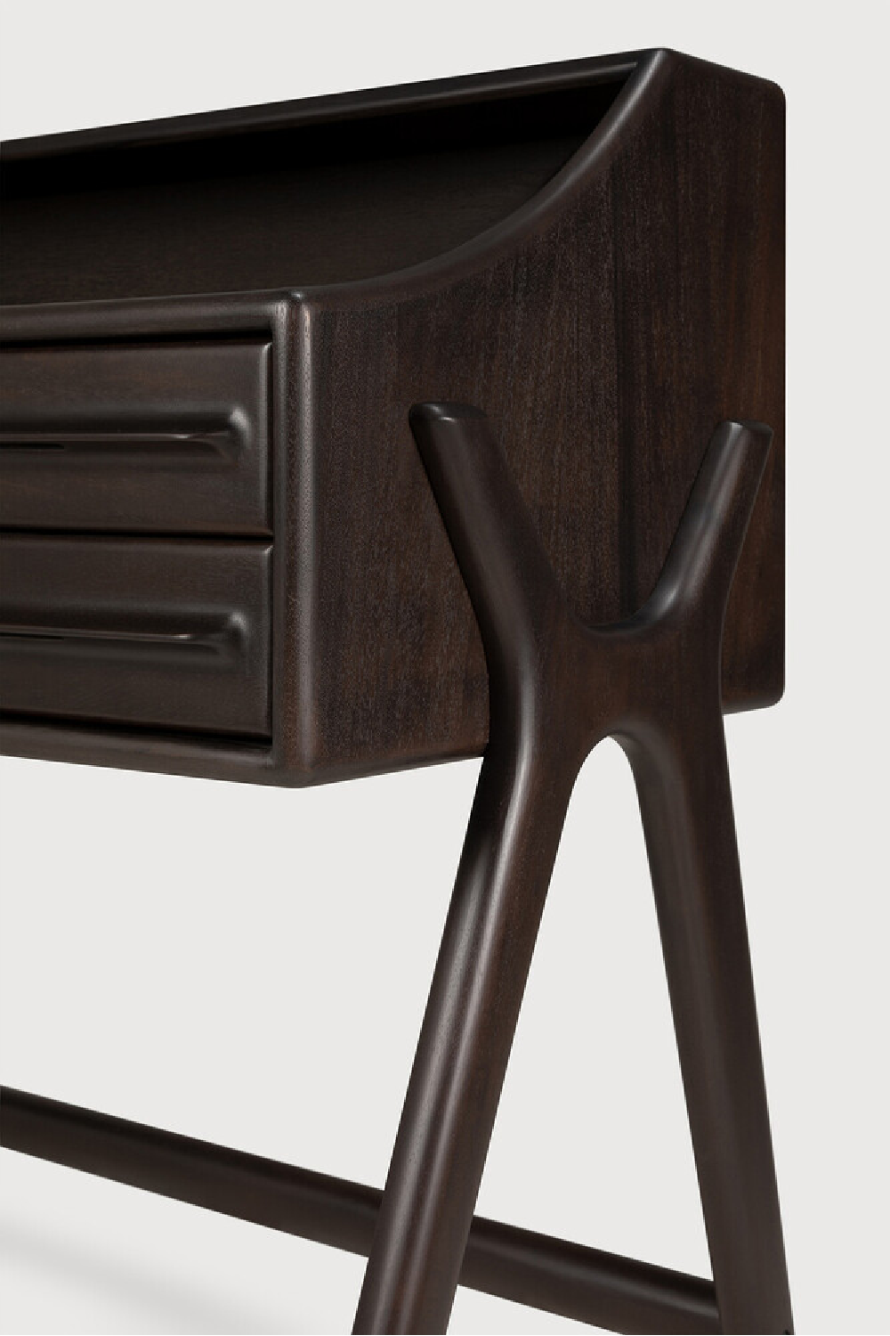   Varnished Mahogany Desk | Oroa.com