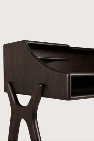   Varnished Mahogany Desk | Oroa.com