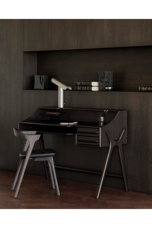   Varnished Mahogany Desk | Oroa.com