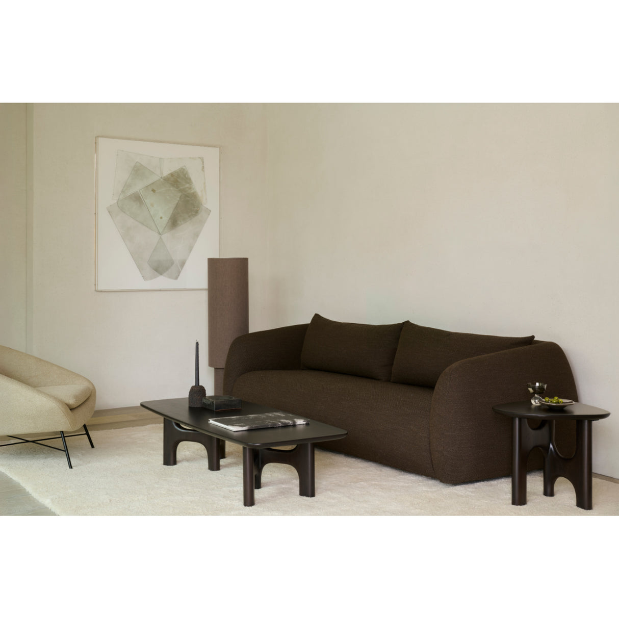   Brown Mahogany Coffee Table | Oroa.com