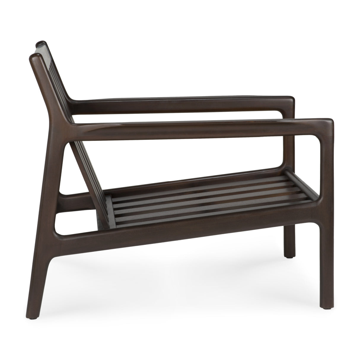   Brown Mahogany Lounge Chair | Oroa.com