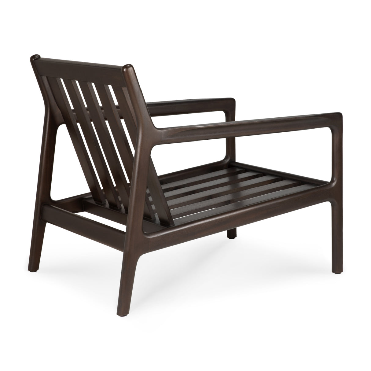   Brown Mahogany Lounge Chair | Oroa.com