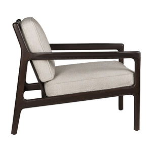   Brown Mahogany Lounge Chair | Oroa.com