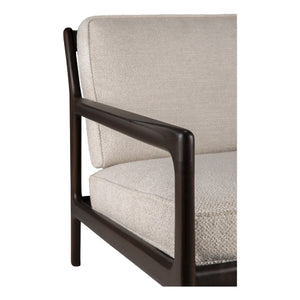   Brown Mahogany Lounge Chair | Oroa.com