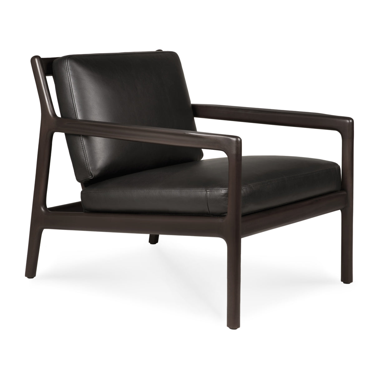   Brown Mahogany Lounge Chair | Oroa.com