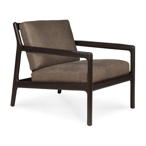   Brown Mahogany Lounge Chair | Oroa.com