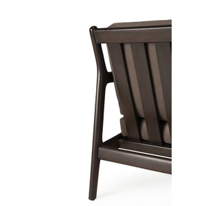   Brown Mahogany Lounge Chair | Oroa.com