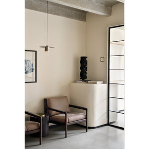   Brown Mahogany Lounge Chair | Oroa.com