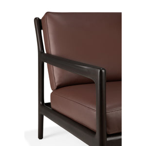  Brown Mahogany Lounge Chair | Oroa.com
