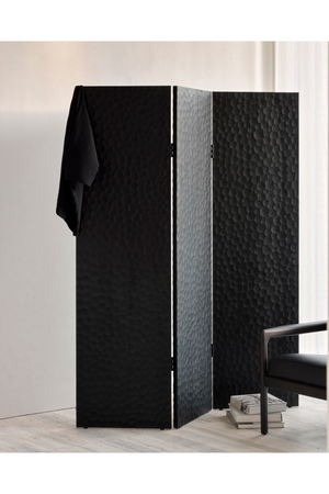   Black Mahogany Room Divider | Oroa.com