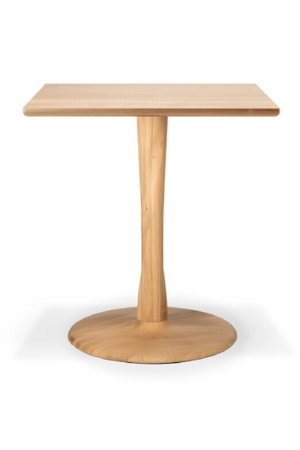   Solid Oak Pedestal Dining Table | Oroa.com