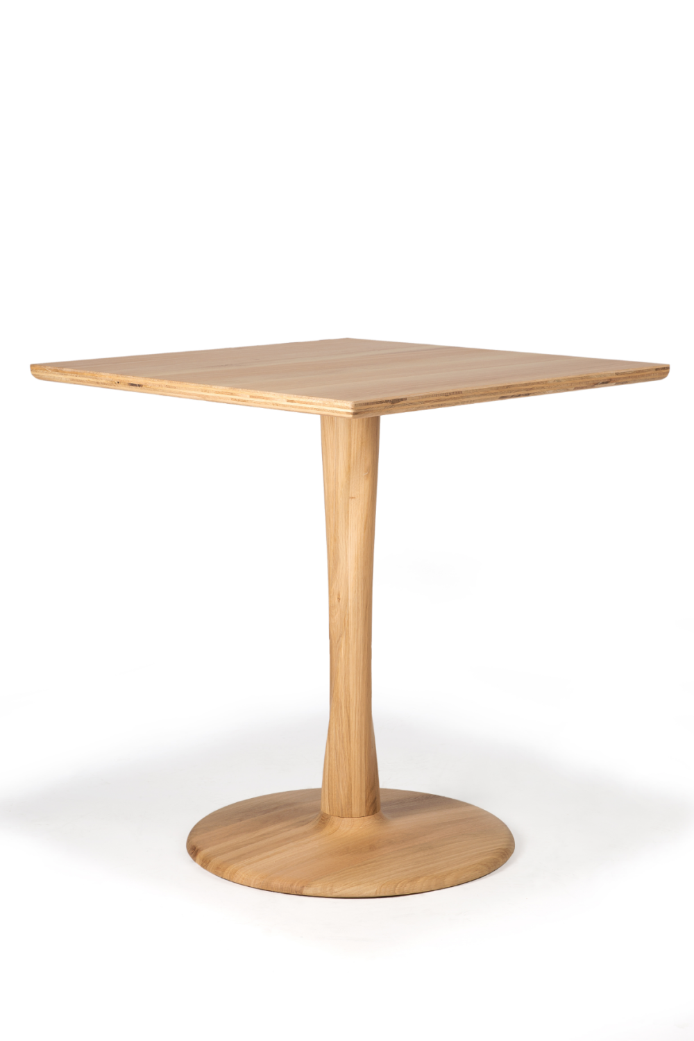   Solid Oak Pedestal Dining Table | Oroa.com
