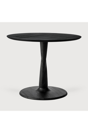   Solid Oak Pedestal Dining Table | Oroa.com