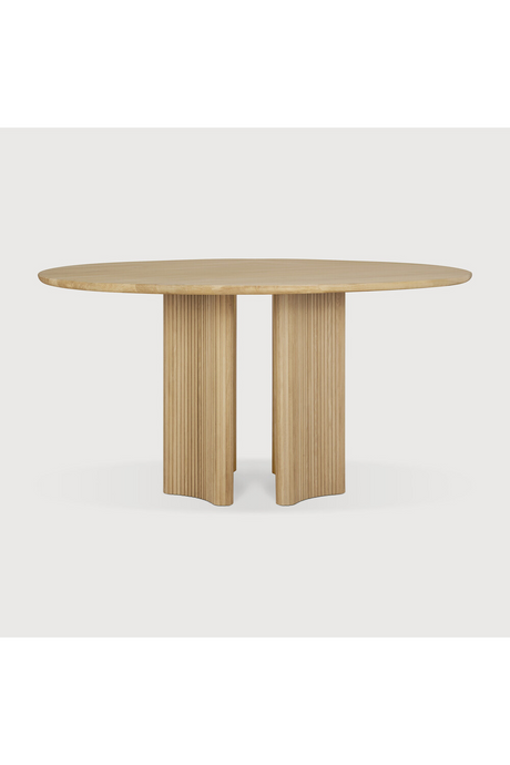   Round Mahogany Dining Table | Oroa.com