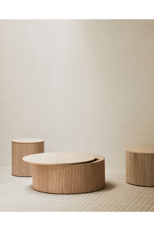   Round Storage Coffee Table | Oroa.com