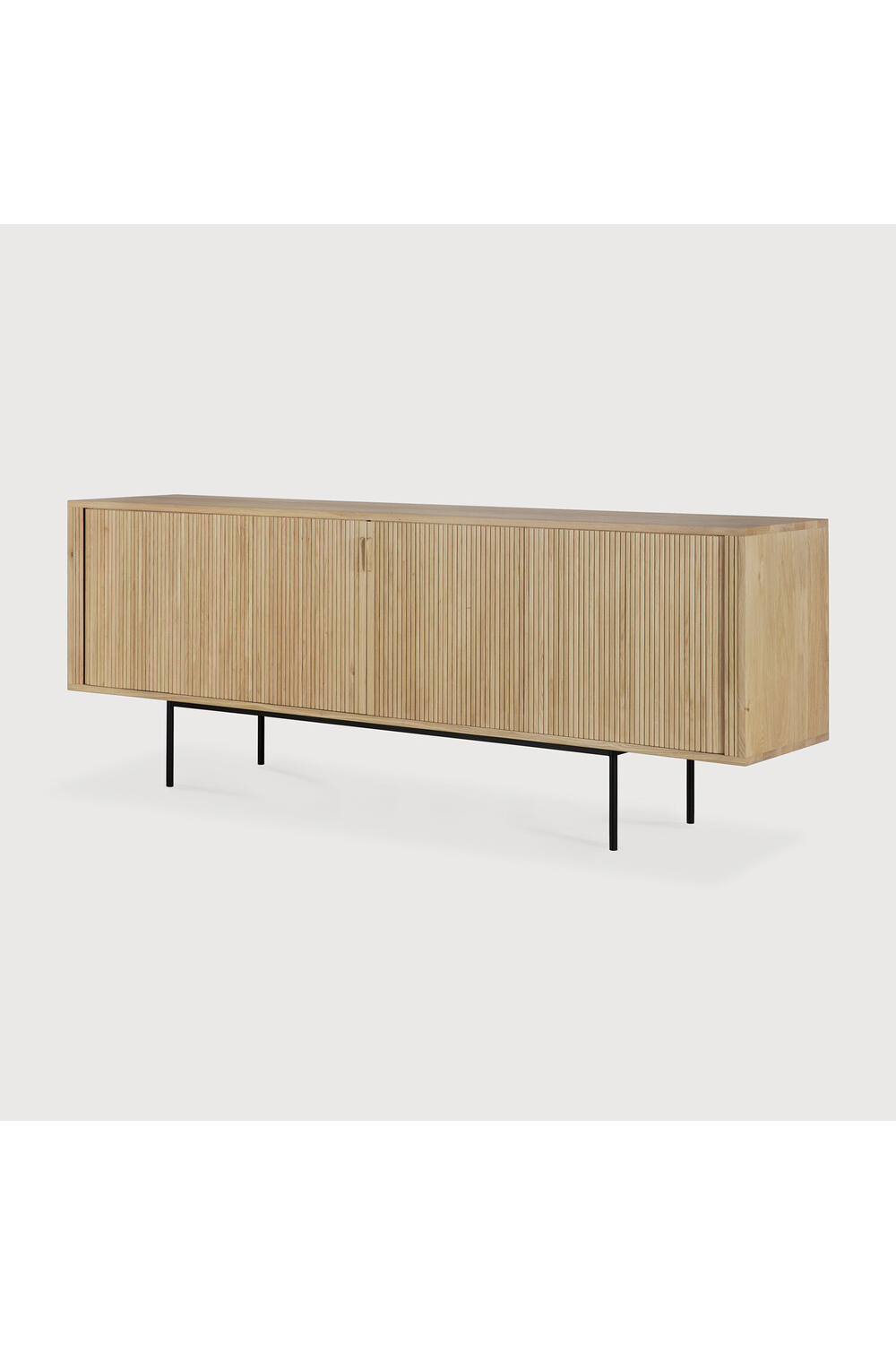   Sliding Door Oak Sideboard | Oroa.com