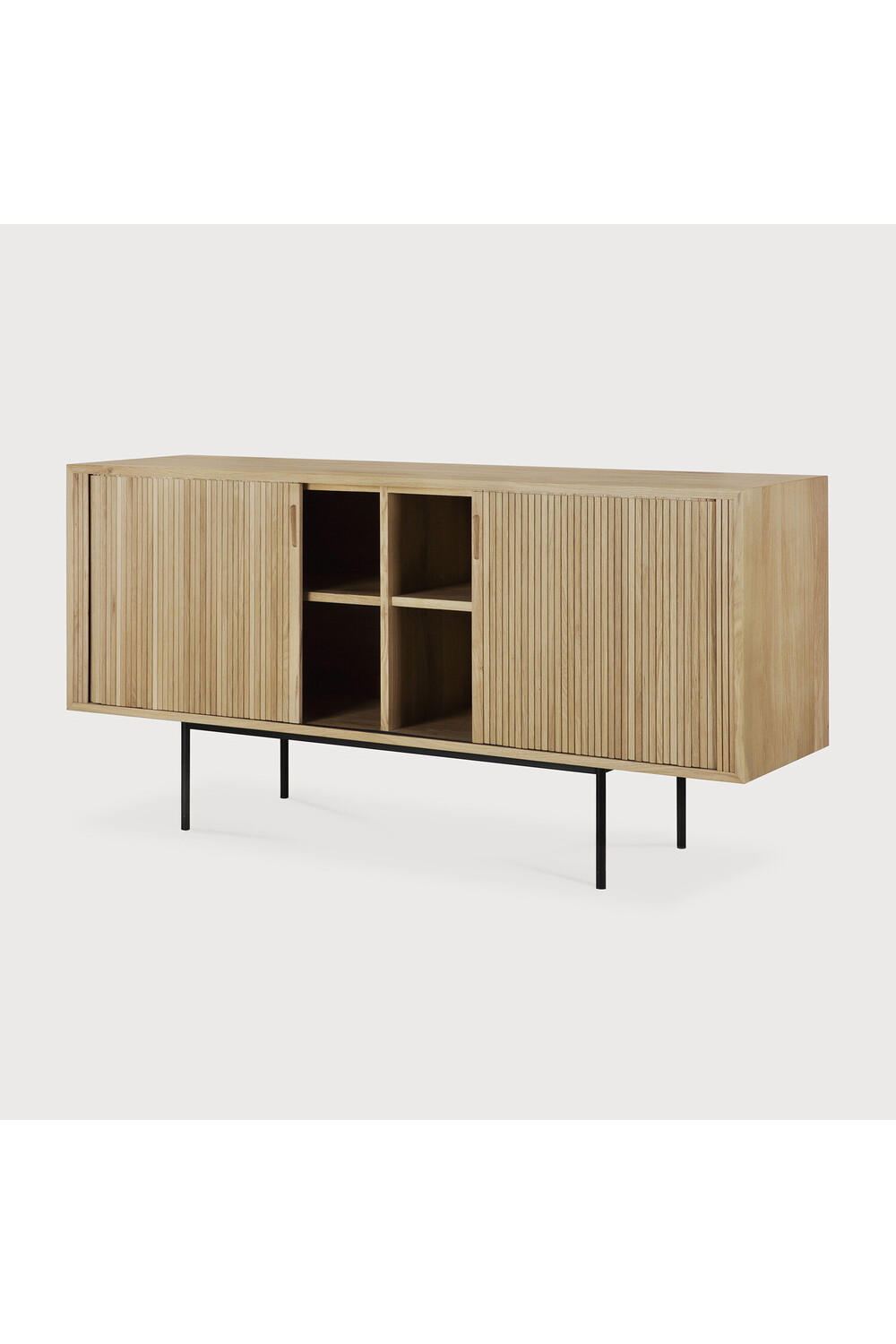   Sliding Door Oak Sideboard | Oroa.com