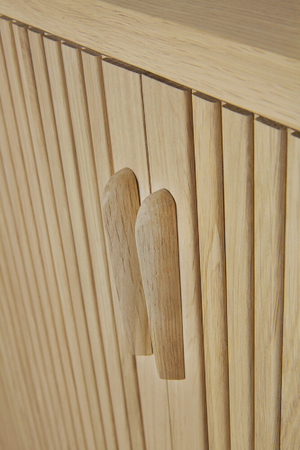   Sliding Door Oak Sideboard | Oroa.com