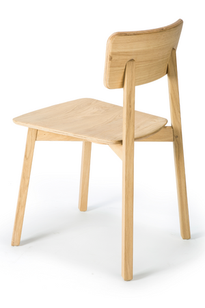   Oak Minimalist Dining Chair | Oroa.com