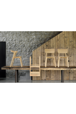   Oak Minimalist Dining Chair | Oroa.com
