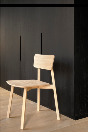   Oak Minimalist Dining Chair | Oroa.com