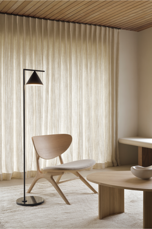   Upholstered Curved Lounge Chair | Oroa.com