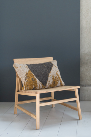   Oiled Oak Lounge Chair | Oroa.com
