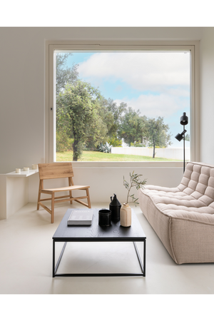   Oiled Oak Lounge Chair | Oroa.com