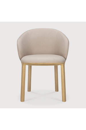   Upholstered Oak Dining Chair | Oroa.com