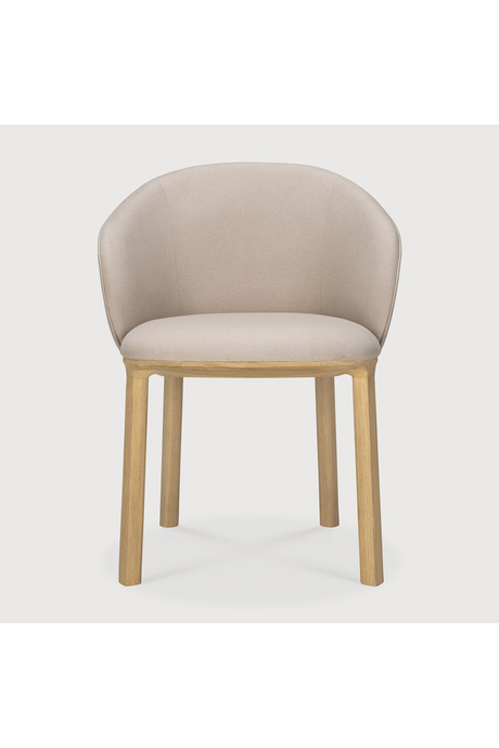   Upholstered Oak Dining Chair | Oroa.com