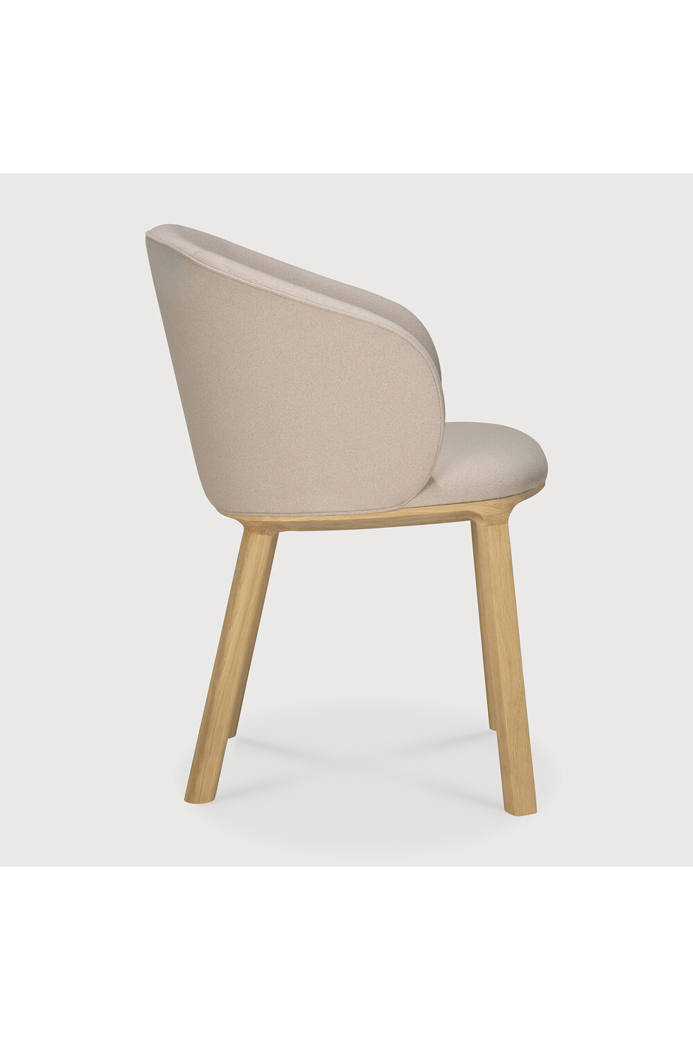   Upholstered Oak Dining Chair | Oroa.com