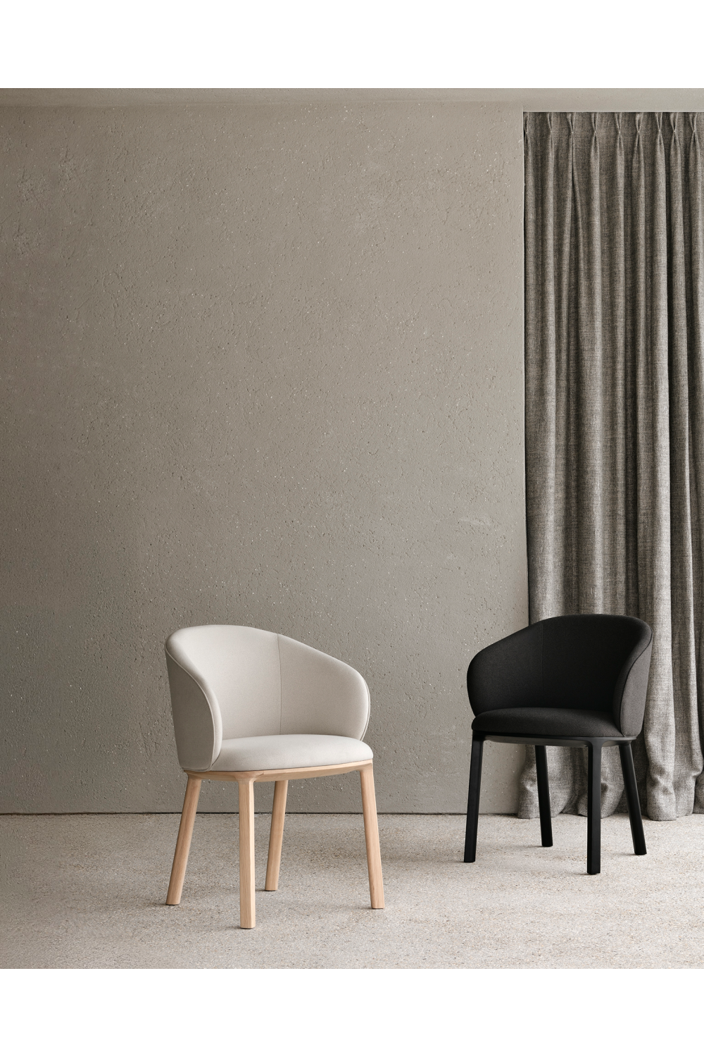   Upholstered Oak Dining Chair | Oroa.com