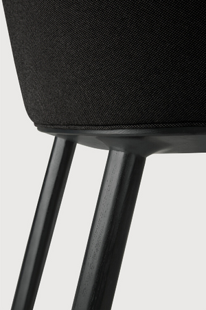   Upholstered Oak Dining Chair | Oroa.com